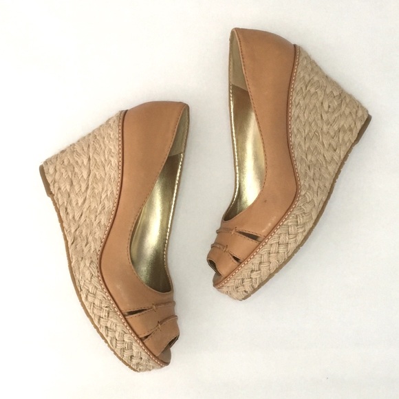 Banana Republic Shoes - Banana Republic Dylan jute wedges, NIB